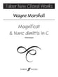 Magnificat and Nunc Dimittis SSAA choral sheet music cover